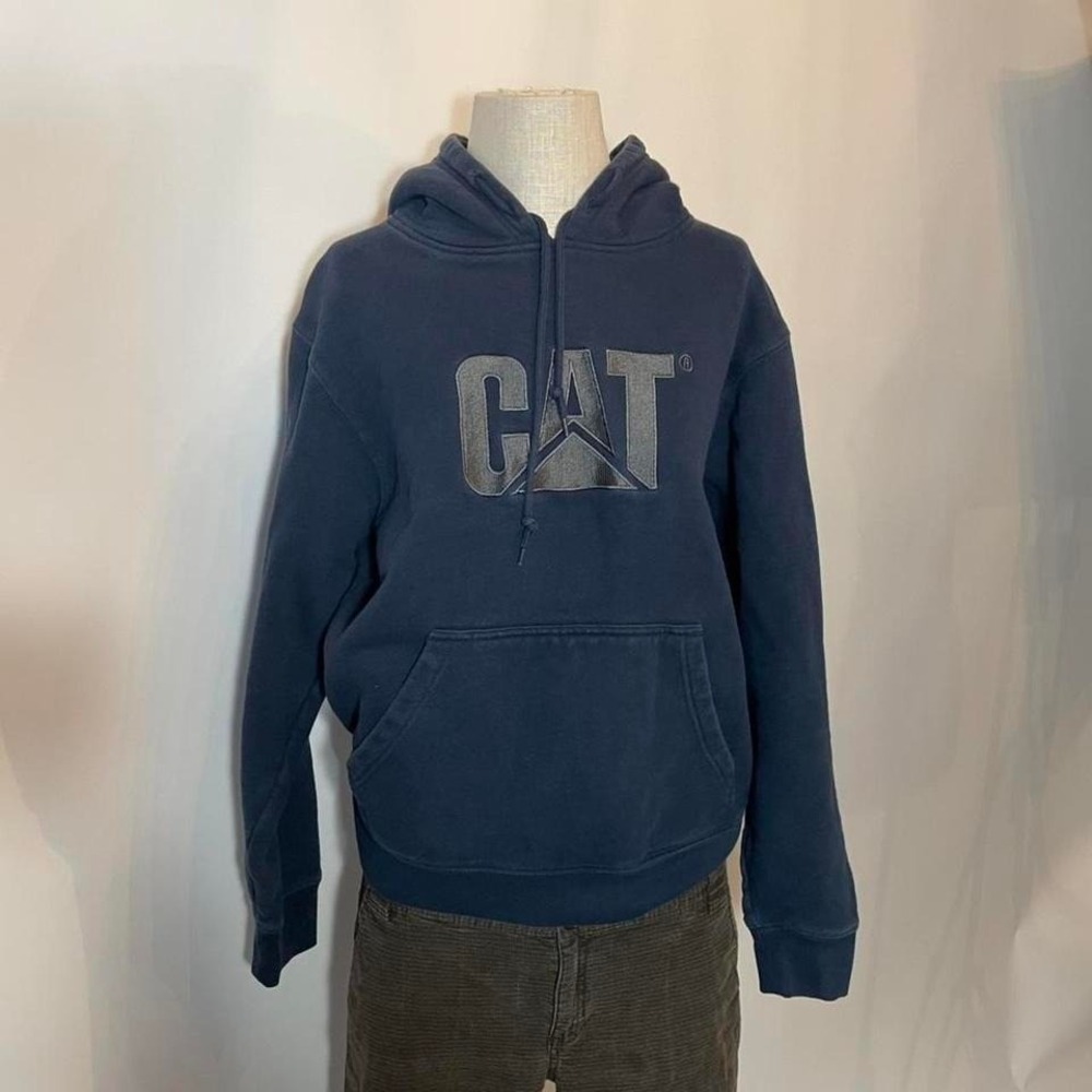 Super comfortable heavy blue cat hoodie